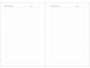 lined page