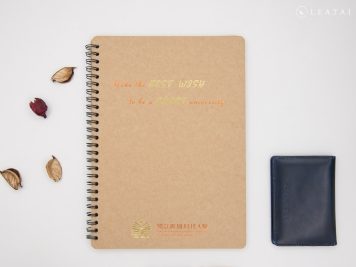 custom spiral bound planner