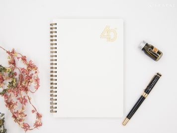 custom spiral bound planner