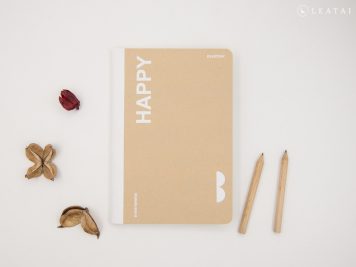 custom stitched notebook